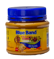 BLUE BLAND PEANUT BUTTTER