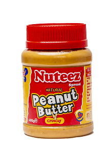NUTEEZ PEANUT BUTTER - CRUNCHY