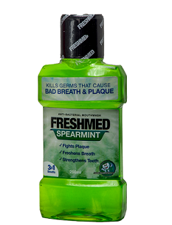 FRESH MED MOUTH WASH SPEARMINT