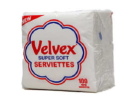 VELVEX SERVIETTES