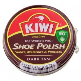 KIWI SHOE POLISH DARK TAN