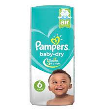 PAMPERS DIAPERS SIZE 6 (16+ KG)