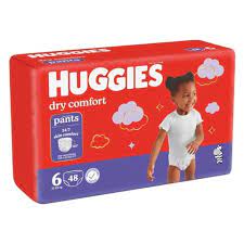 HUGGIES DRY COMFORT PANTS 6 (15-25KG)