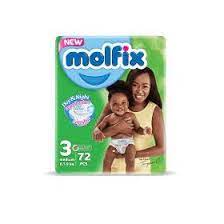 MOLFIX DIAPERS 4 (9.1KG-15KGS)