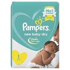PAMPERS DIAPERS SIZE 1 (2-5KG)