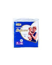 SOFTCARE DIAPERS SIZE L (9.1-15KG)