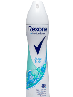 REXONA DEODORANT (SPRAY) SHOWER FRESH