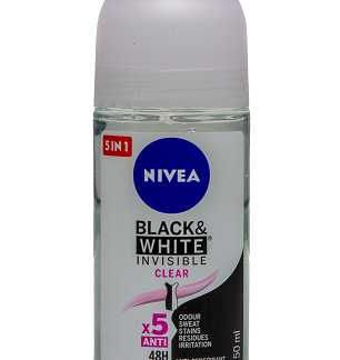 NIVEA ROLL ON DEODORANT INVISIBLE CLEAR