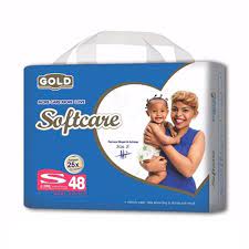 SPACE GOLD DIAPERS SIZE XL