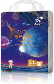 SPACE GOLD DIAPERS SIZE L