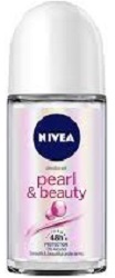 NIVEA ROLL ON DEODORANT PEARL & BEAUTY